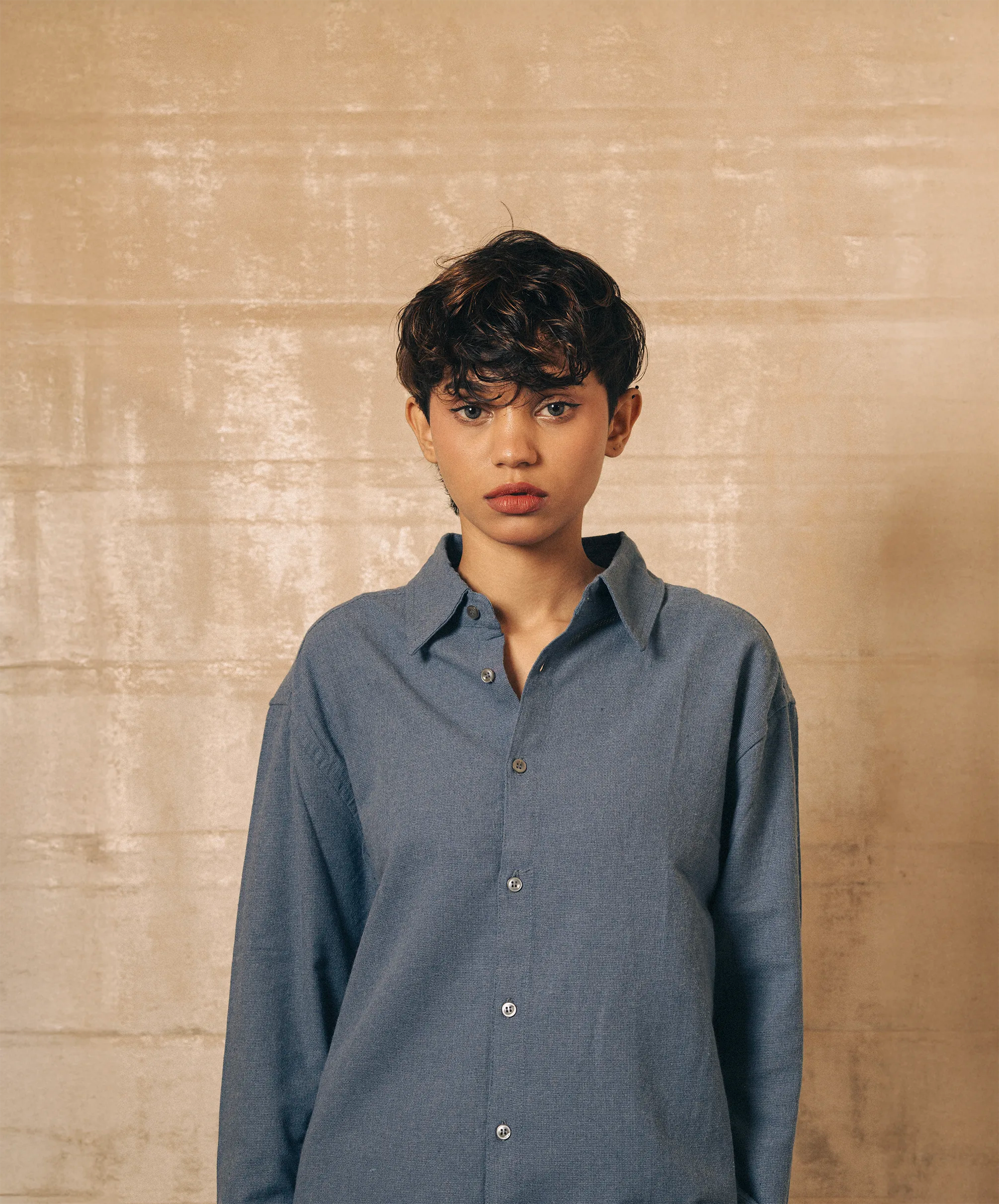 PLAIN REGULAR FIT MOKLINO SHIRT