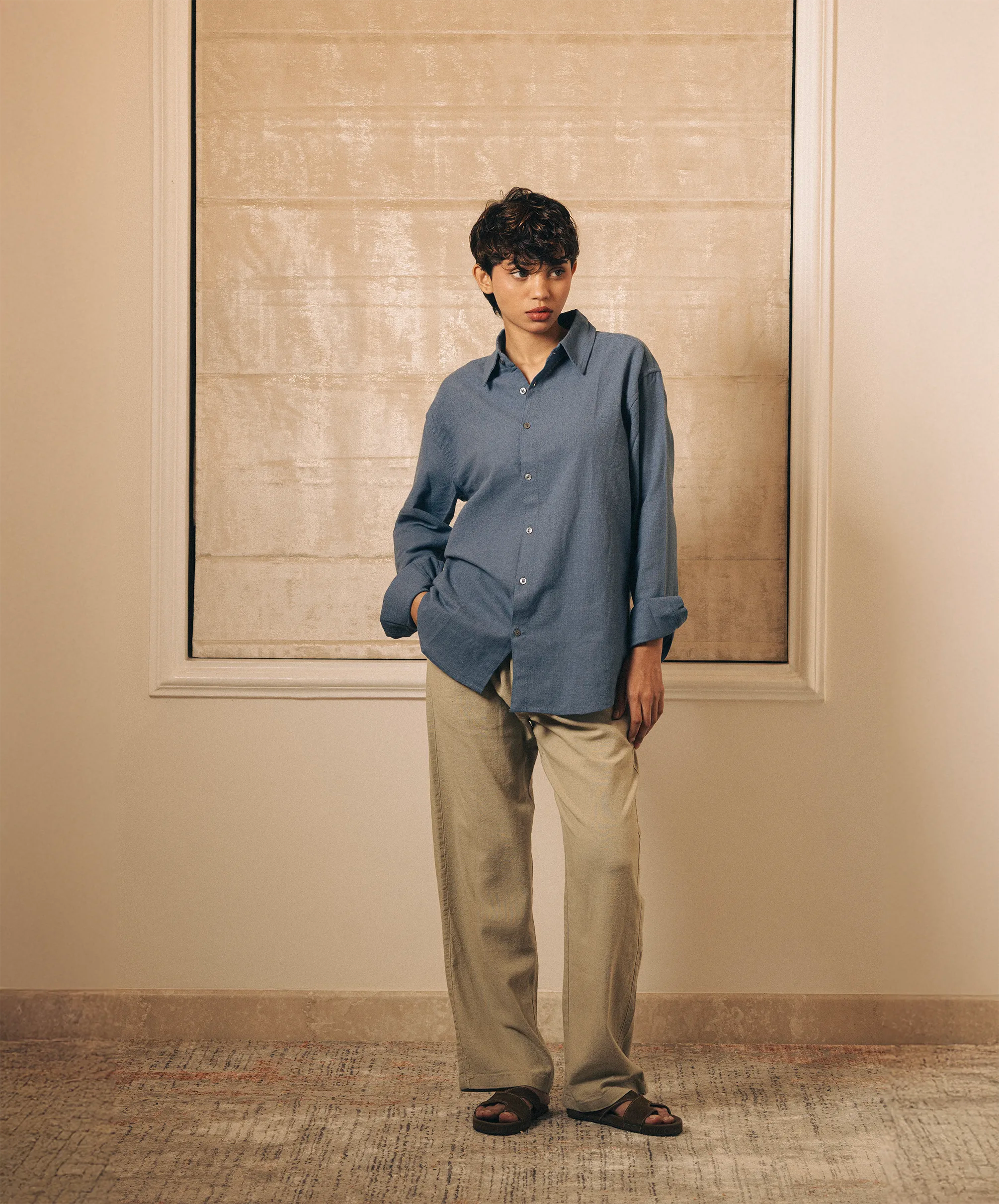PLAIN REGULAR FIT MOKLINO SHIRT