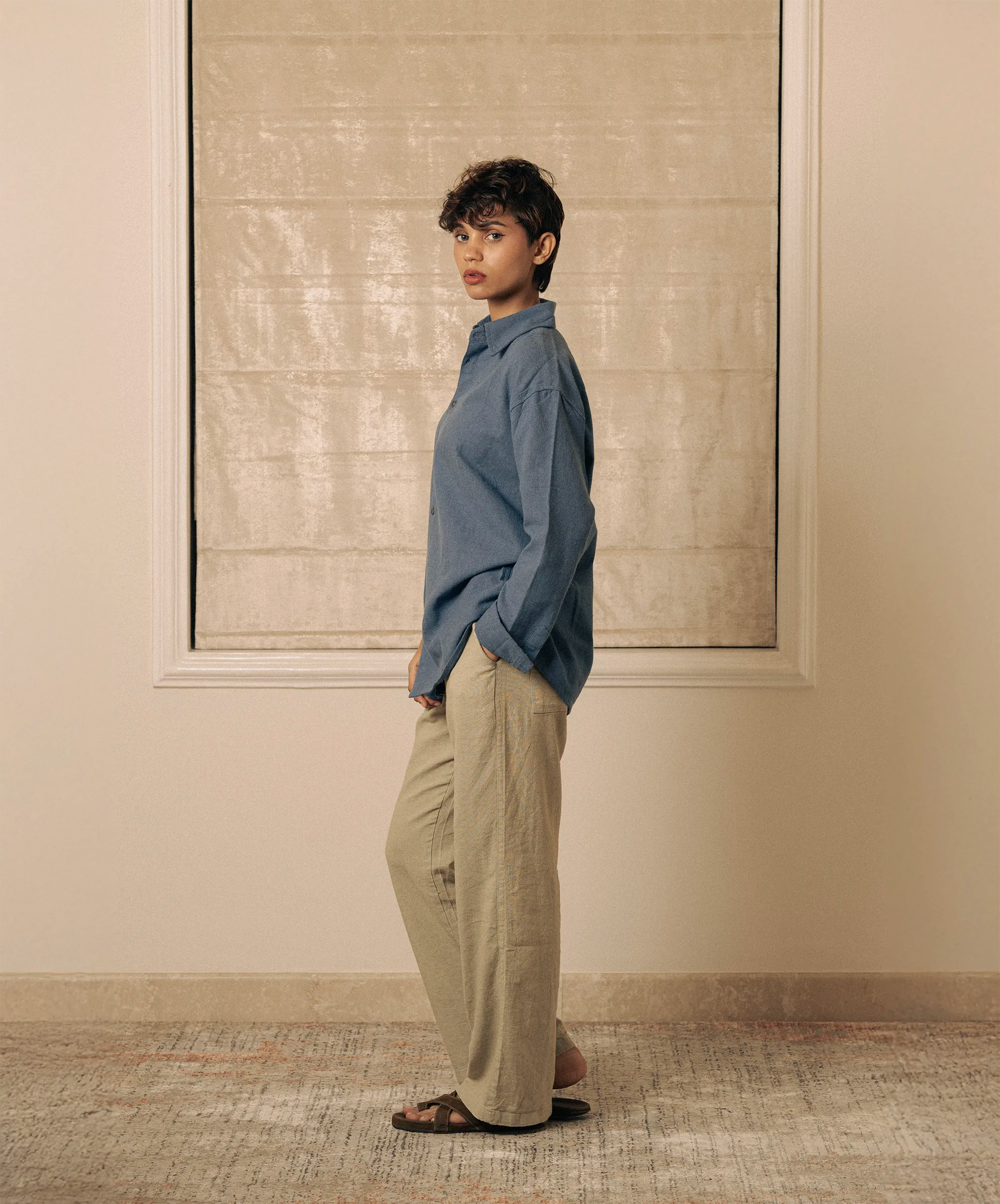 PLAIN REGULAR FIT MOKLINO SHIRT