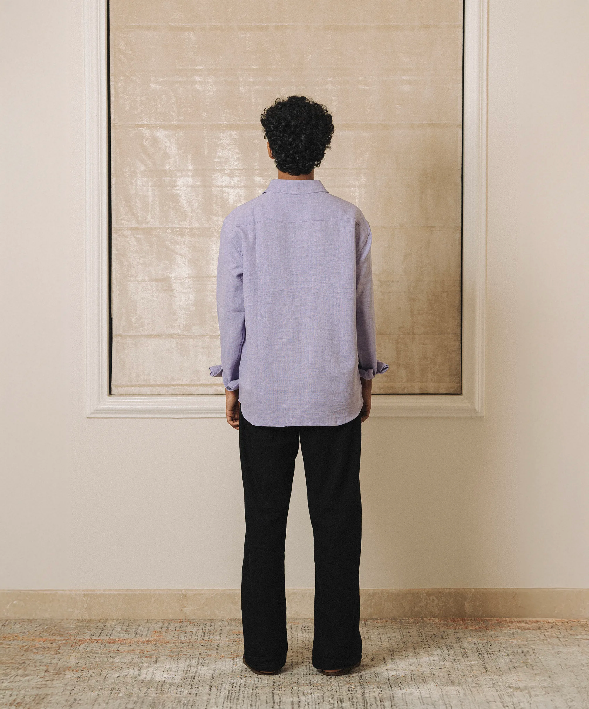 PLAIN REGULAR FIT BURBERRY SHIRT