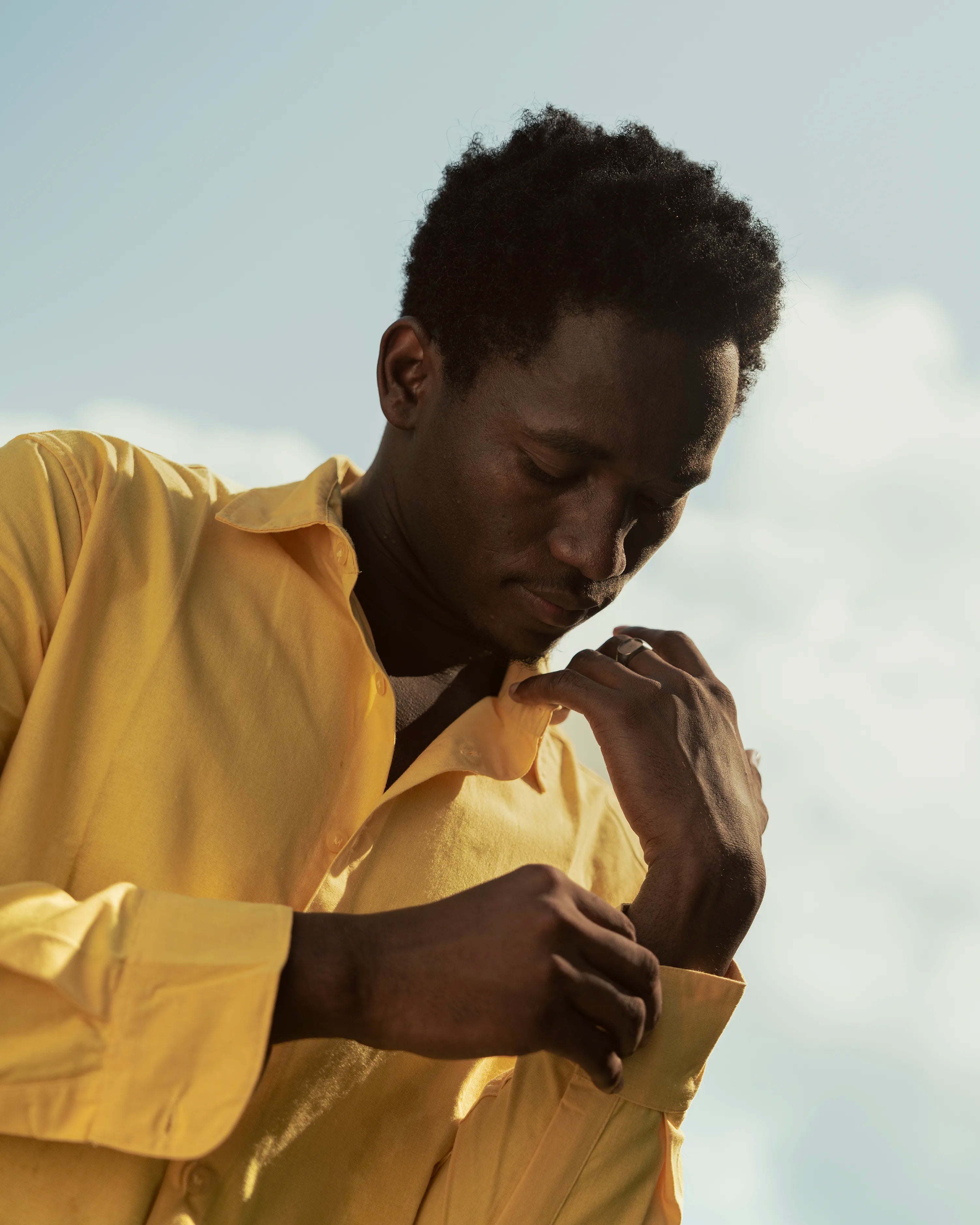 COTTON LINEN REGULAR FIT SHIRT