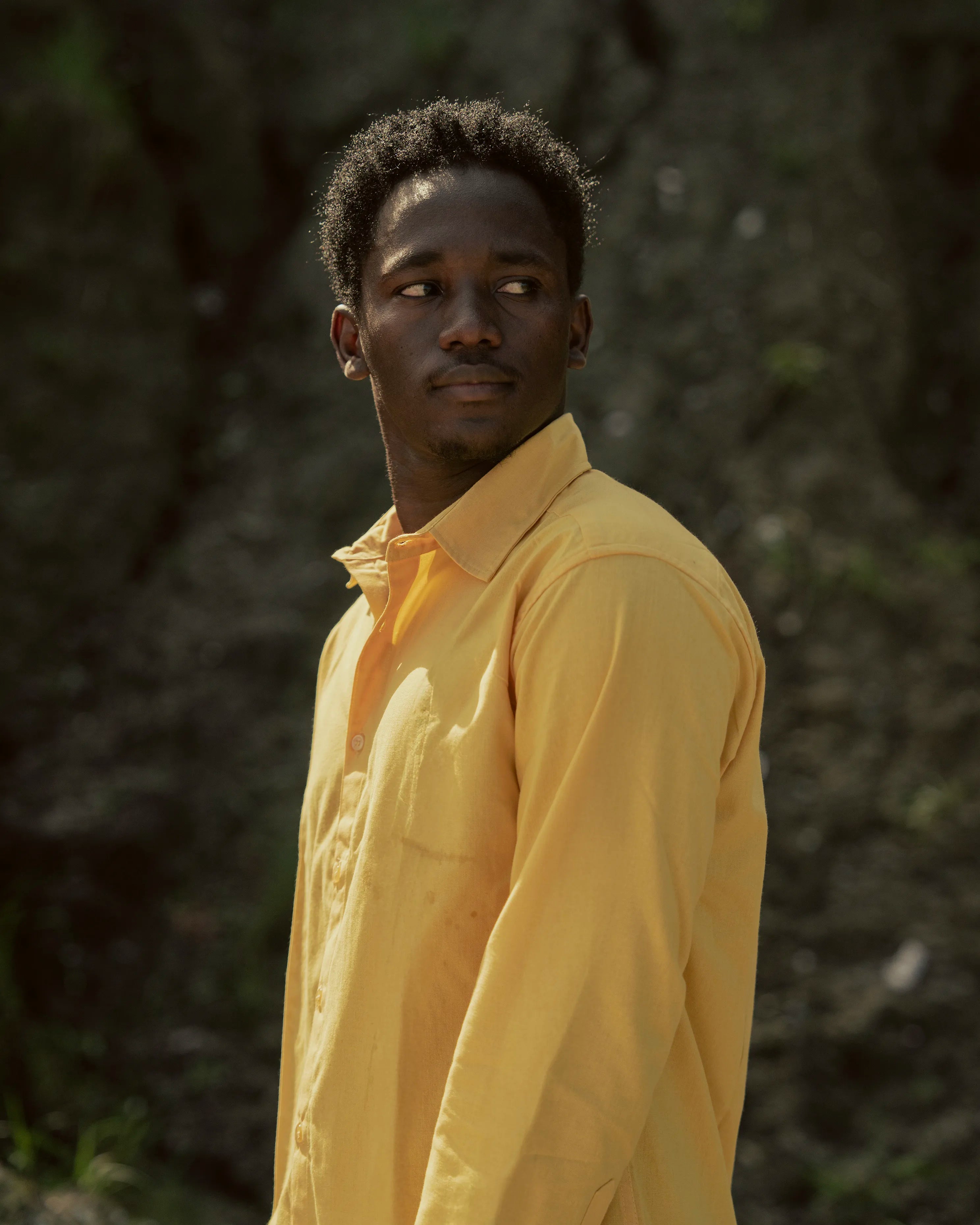 COTTON LINEN REGULAR FIT SHIRT