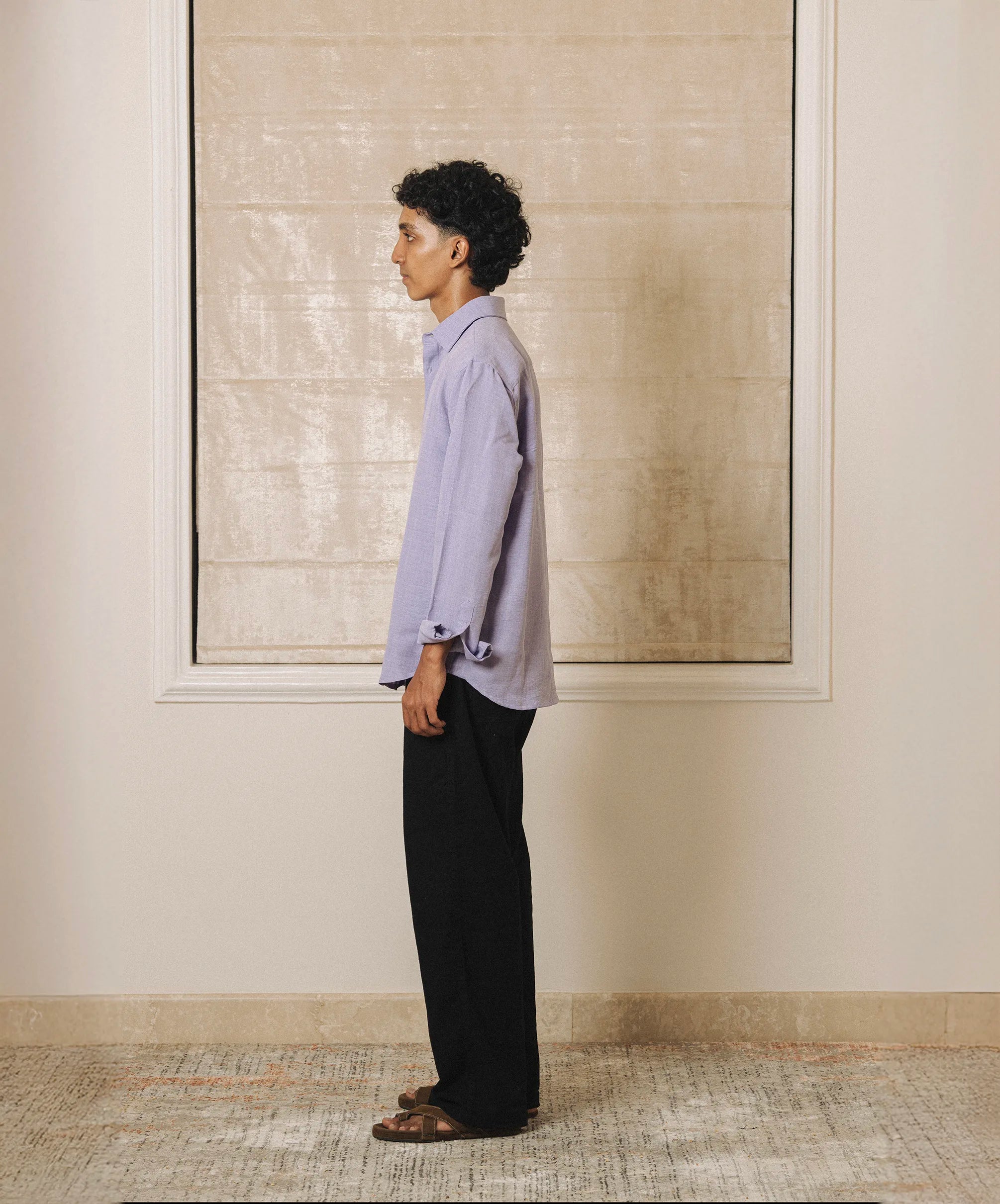 PLAIN REGULAR FIT BURBERRY SHIRT