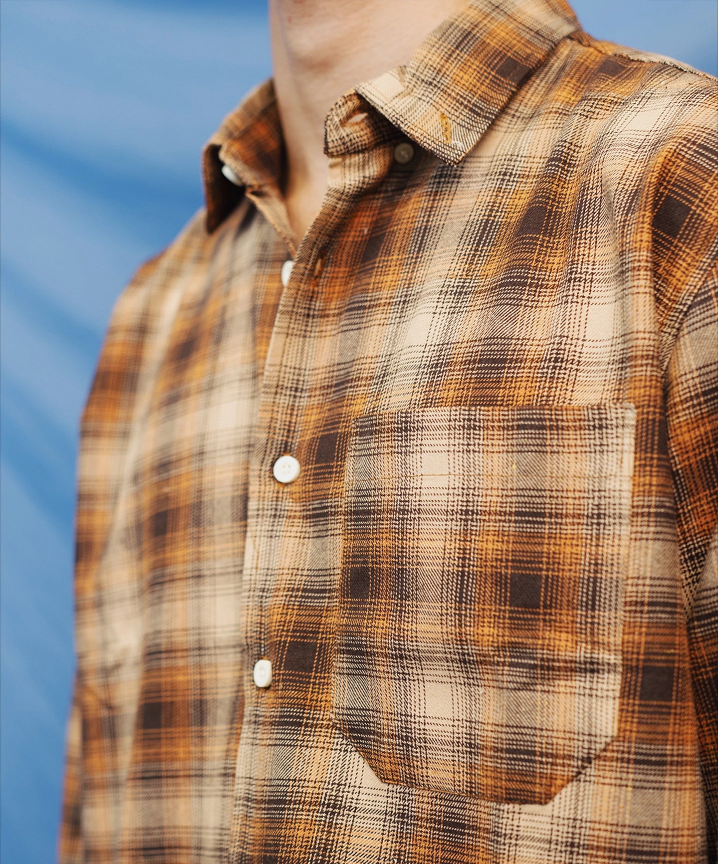 CHECKED FLANNEL SHIRT
