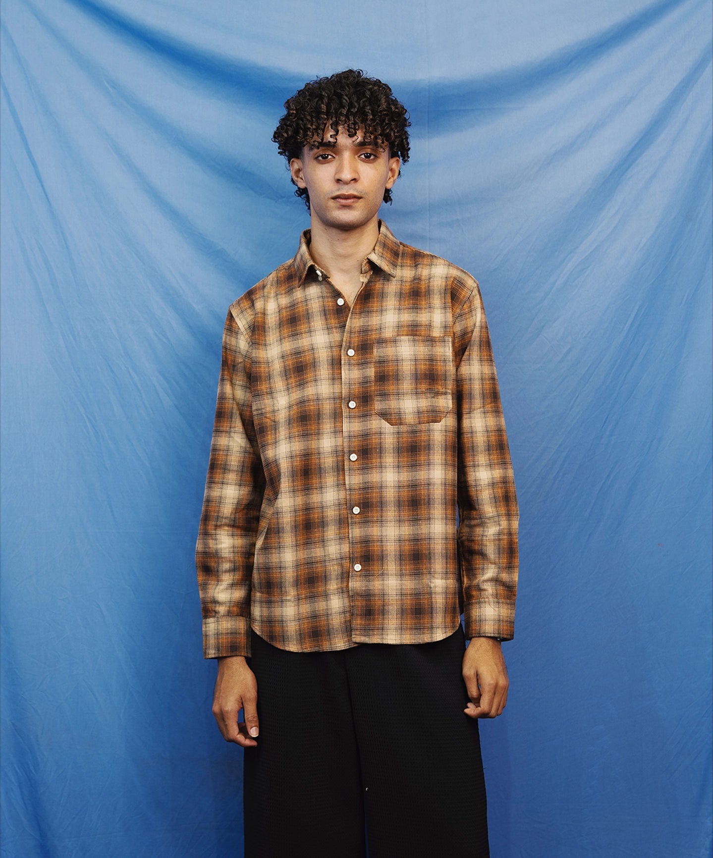 CHECKED FLANNEL SHIRT